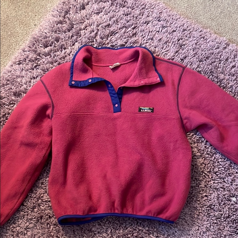 LL Bean Vintage Fleece